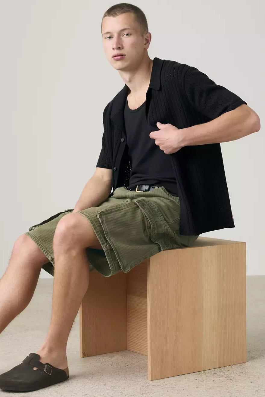 Costa Knit Camp Shirt Tops + Tees Levi's