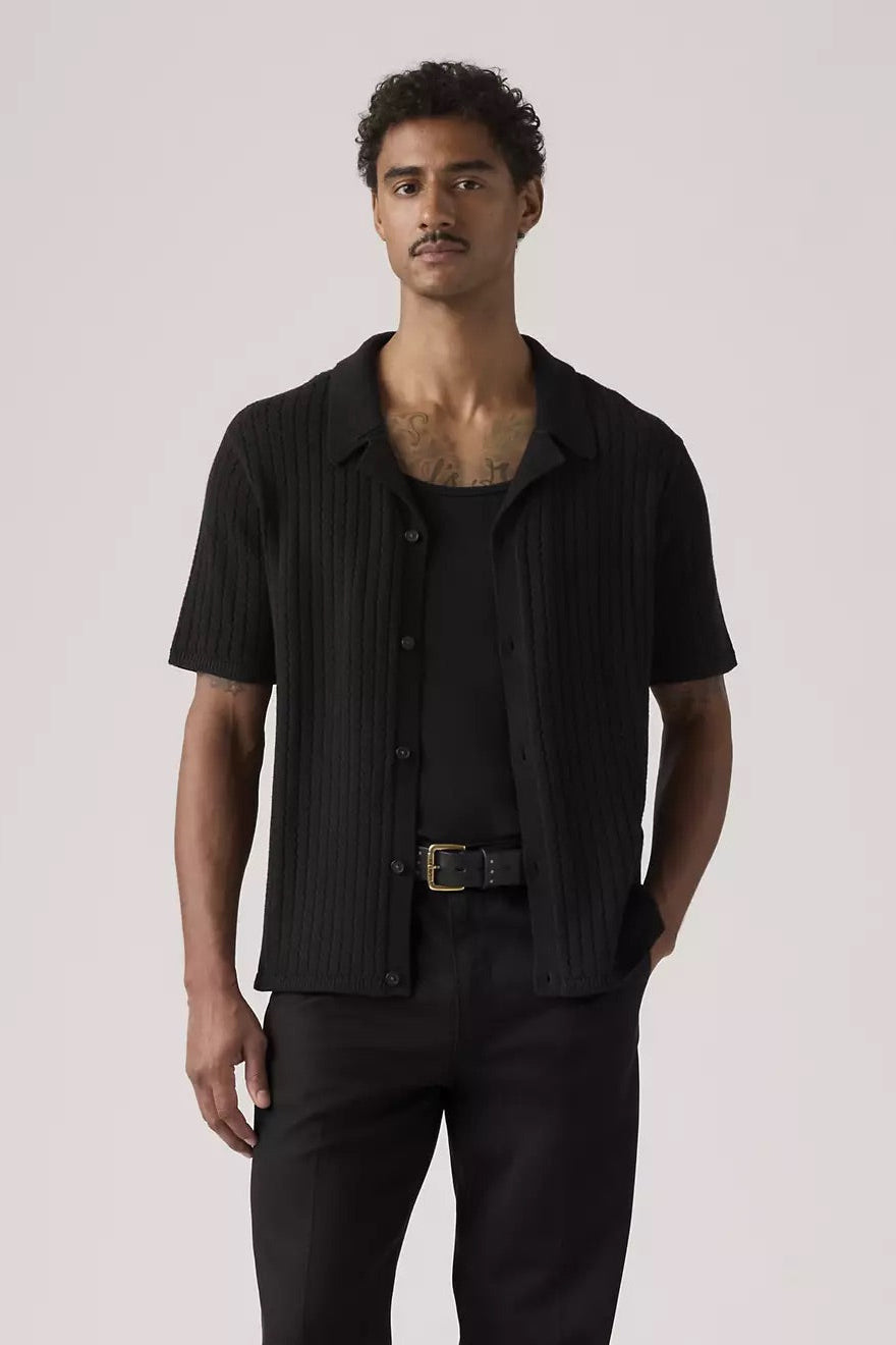 Costa Knit Camp Shirt Tops + Tees Levi's