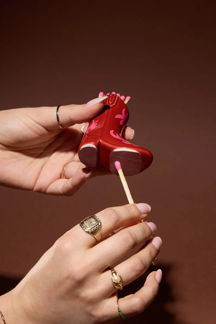 Match Holder - Cowboy Boot