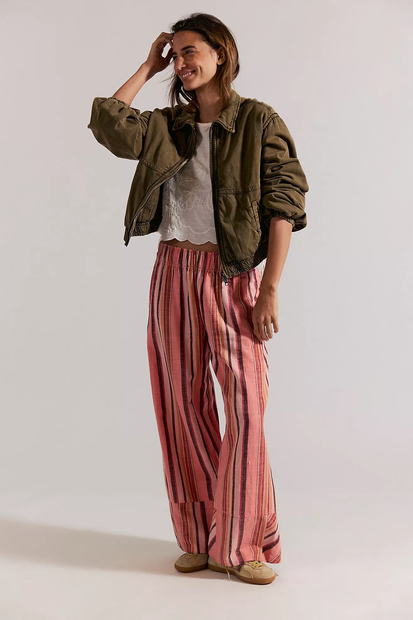 Days End Solar Linen Stripe