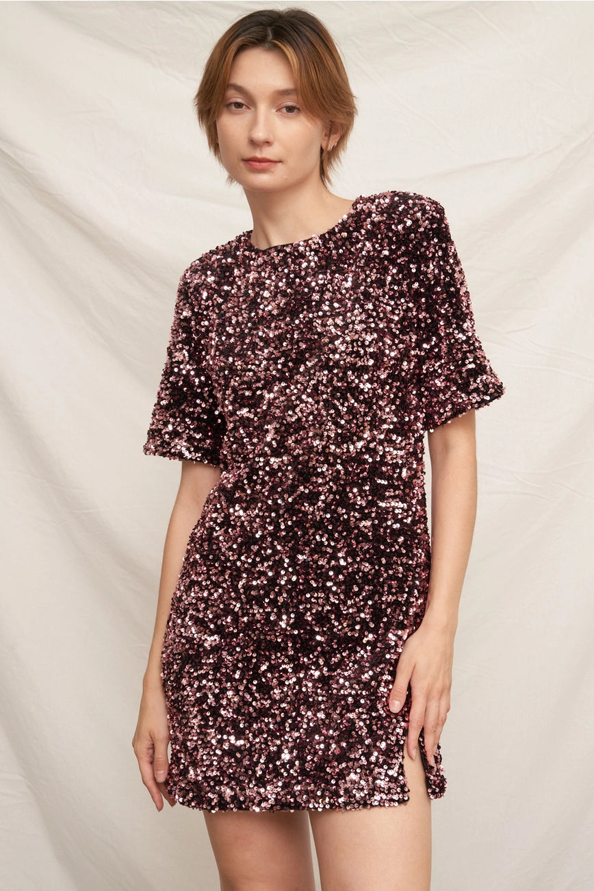 Sequin Mini Dress - The Canyon Sequin Mini Dress - The Canyon