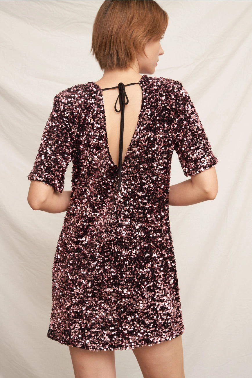 Sequin Mini Dress