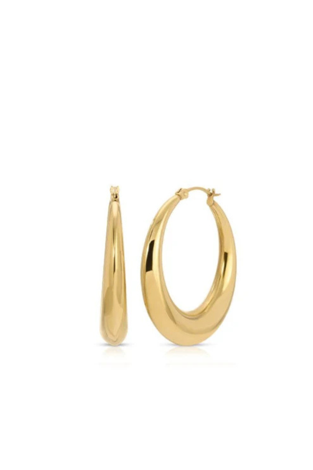 Estelle Hoop 14Kt Gold Plated Jewelry Jurate