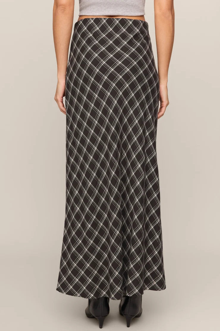 Europa Plaid Skirt