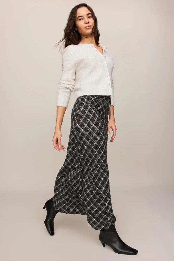 Europa Plaid Skirt
