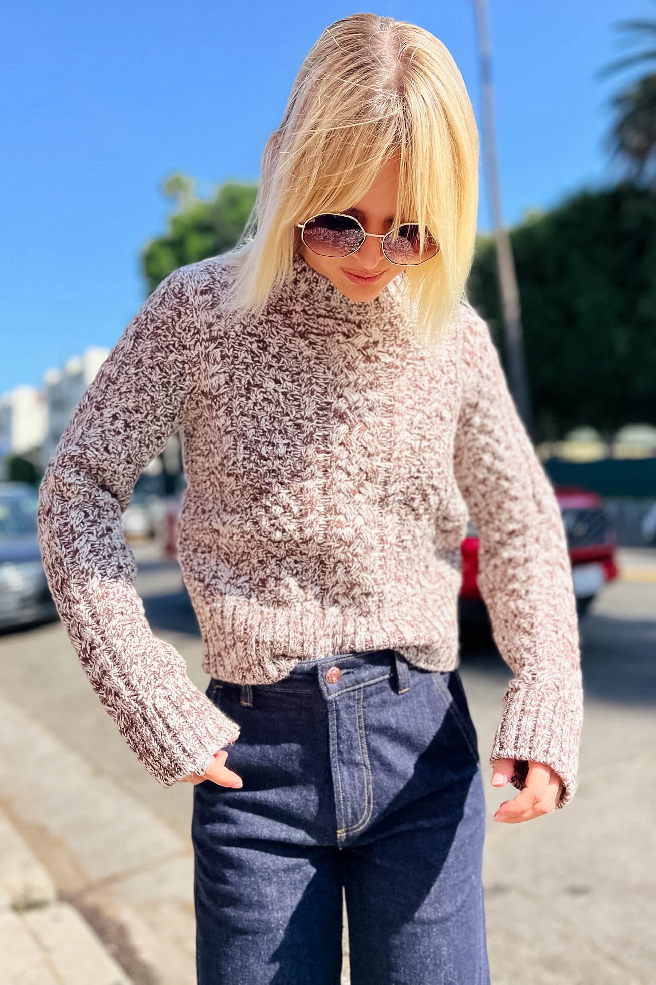 Quinn Shrunken Fisherman Sweater Sweaters Pistola