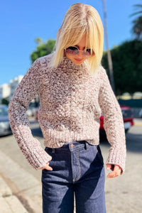 Quinn Shrunken Fisherman Sweater Sweaters Pistola