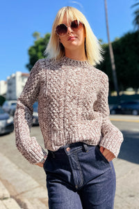 Quinn Shrunken Fisherman Sweater Sweaters Pistola