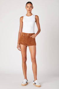 Fortune Cookie Suede Shorts Bottoms Blank NYC