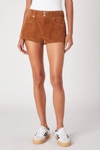 Fortune Cookie Suede Shorts Bottoms Blank NYC