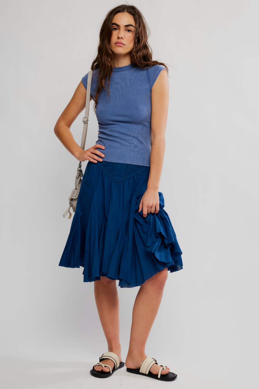 Frida Godet Midi Skirt Bottoms Free People