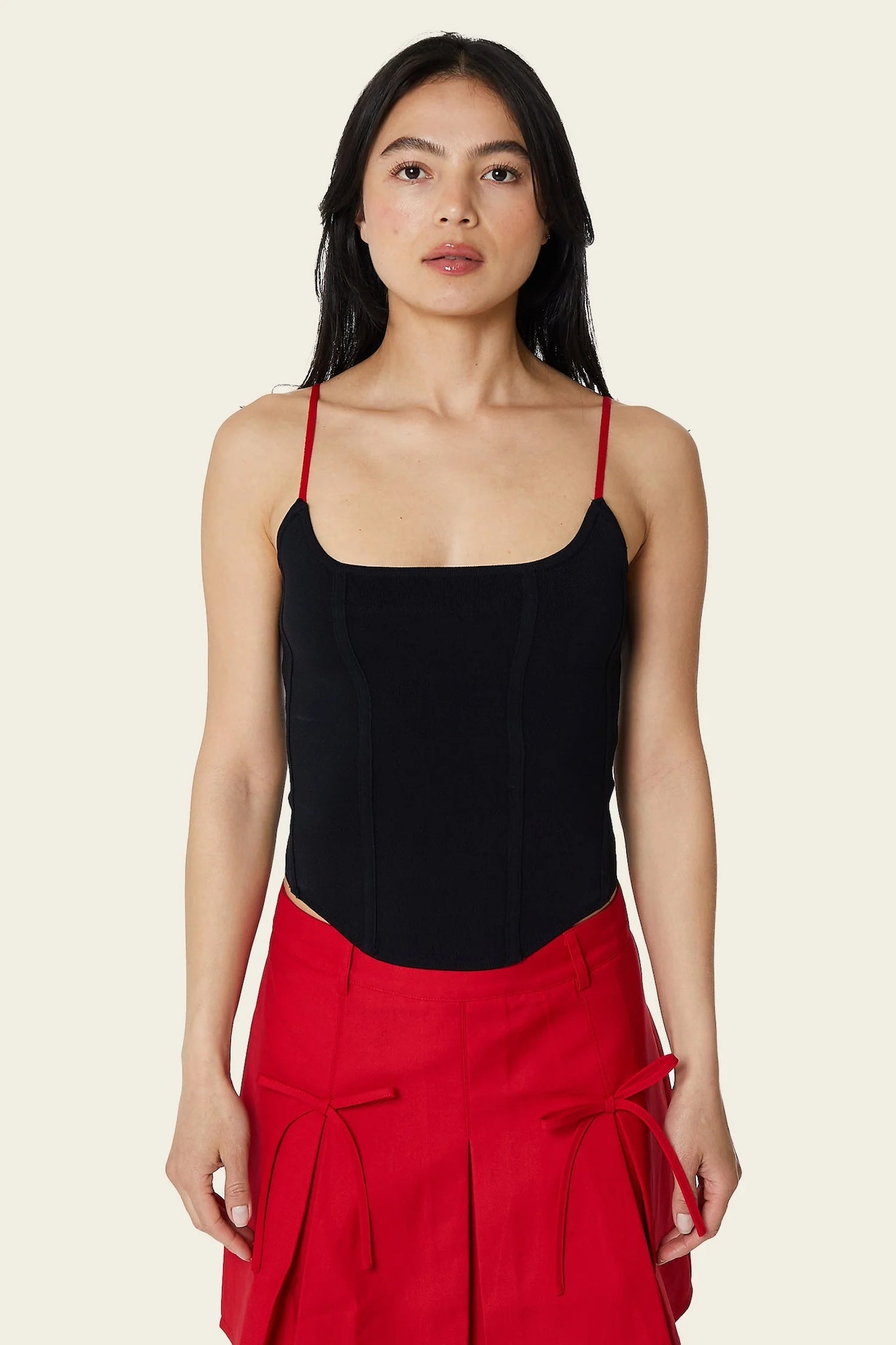 Persephone Corset Knit Tank Tops Find Me Now