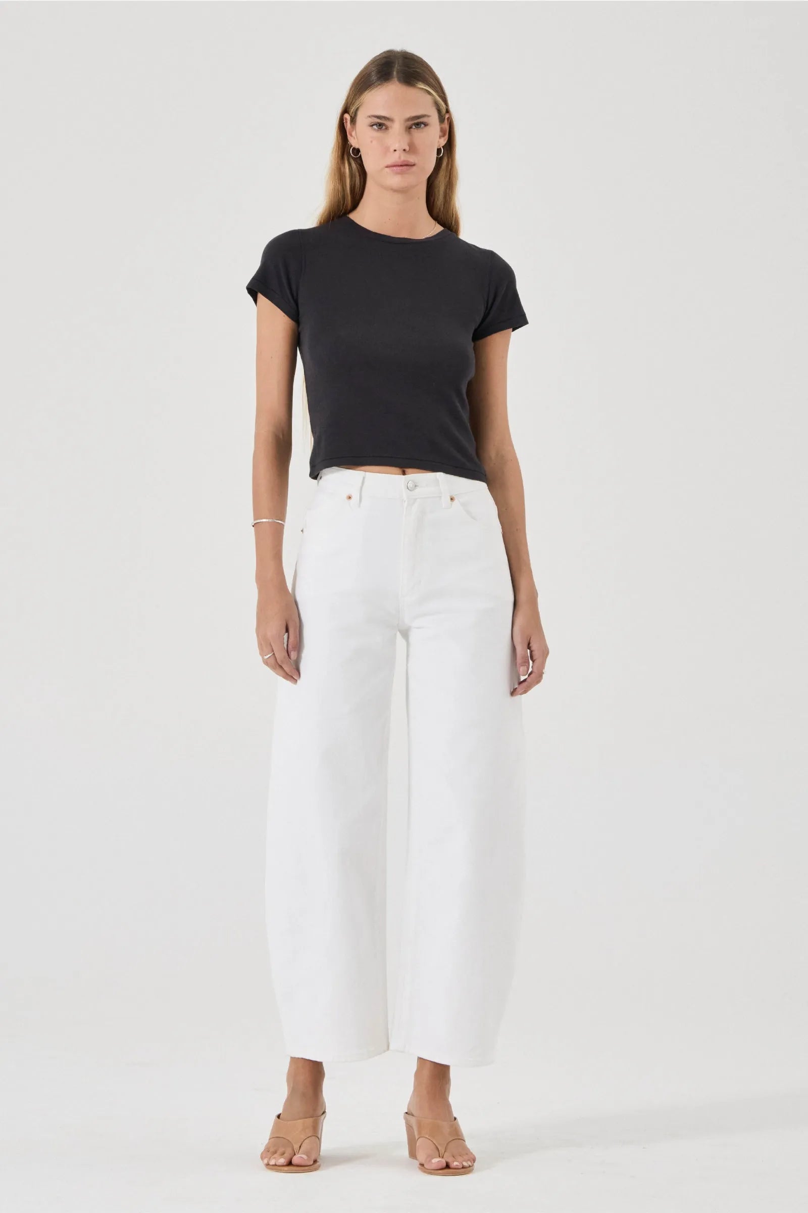 Gigi Barrel - Vintage White Bottoms Rolla's