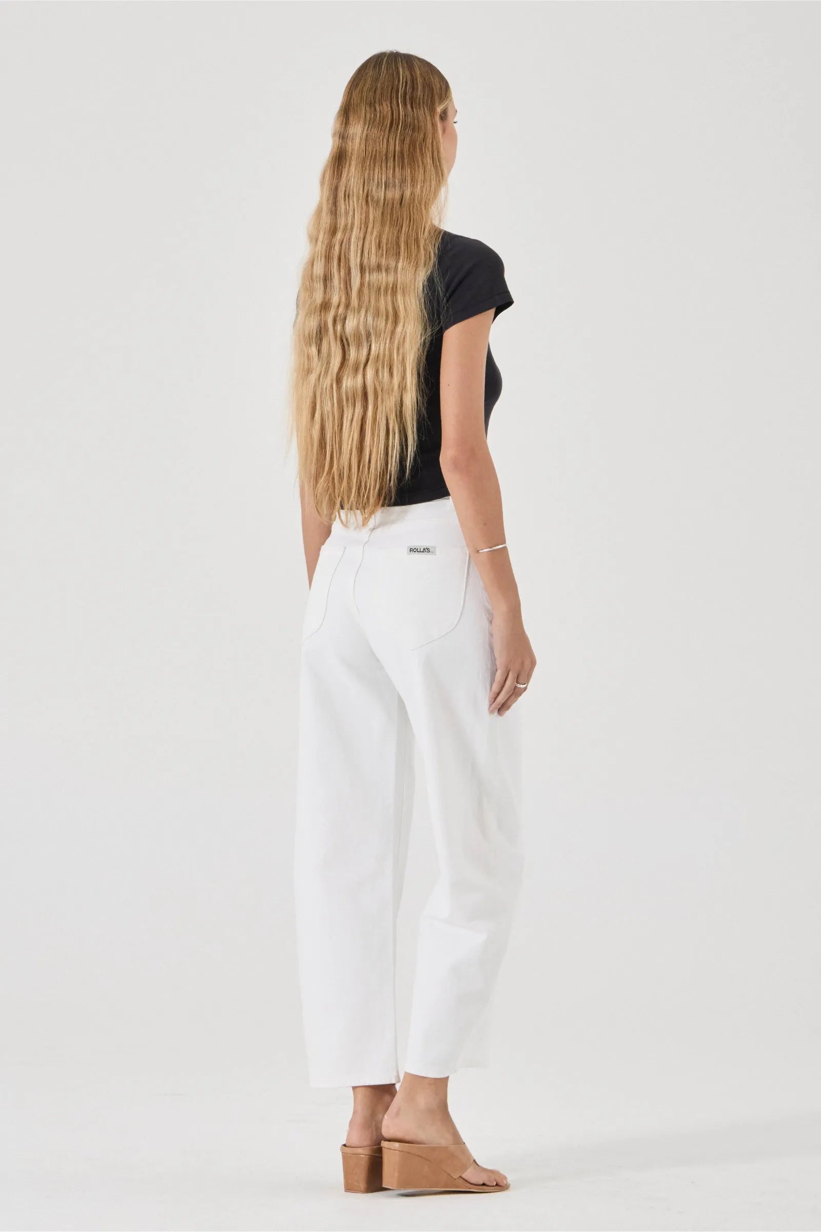Gigi Barrel - Vintage White Bottoms Rolla's