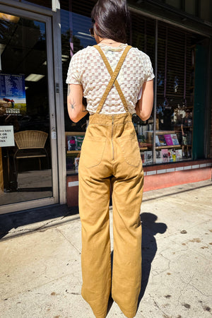 High Waisted Overalls - The Canyon