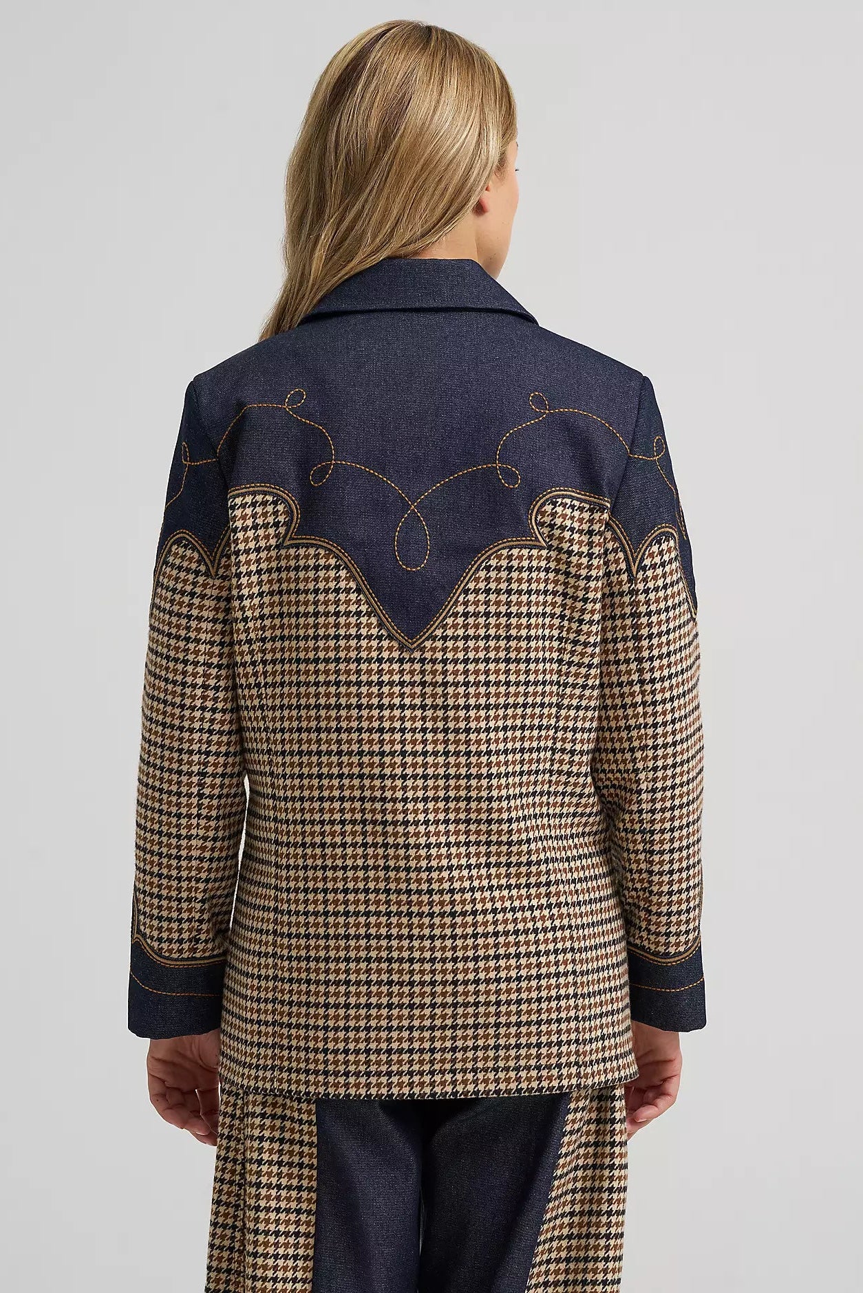 Houndstooth Blazer