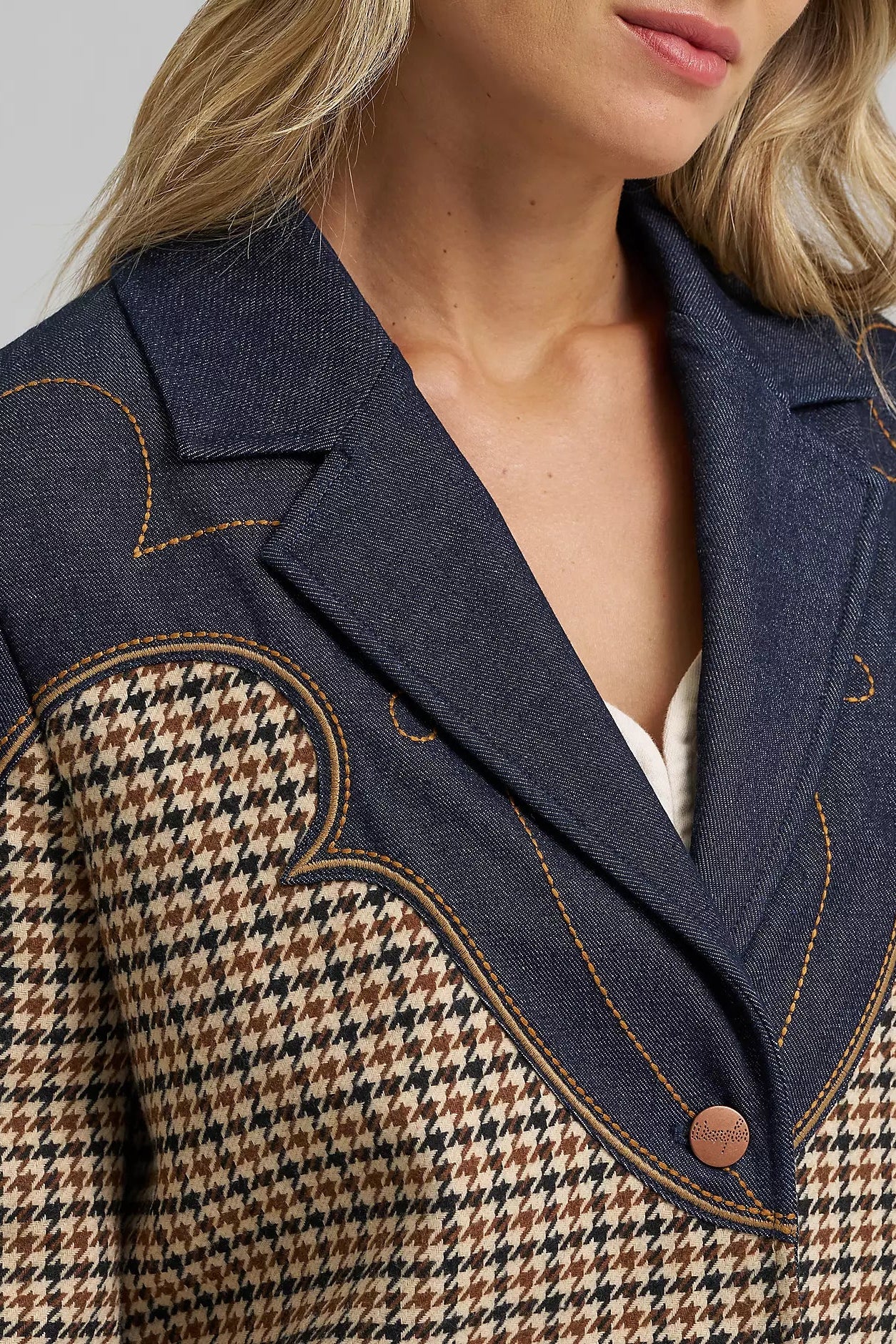 Houndstooth Blazer