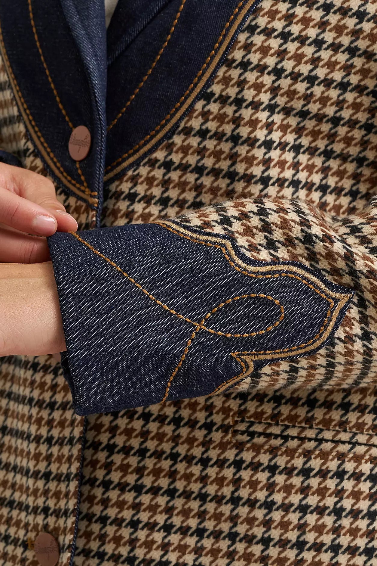 Houndstooth Blazer