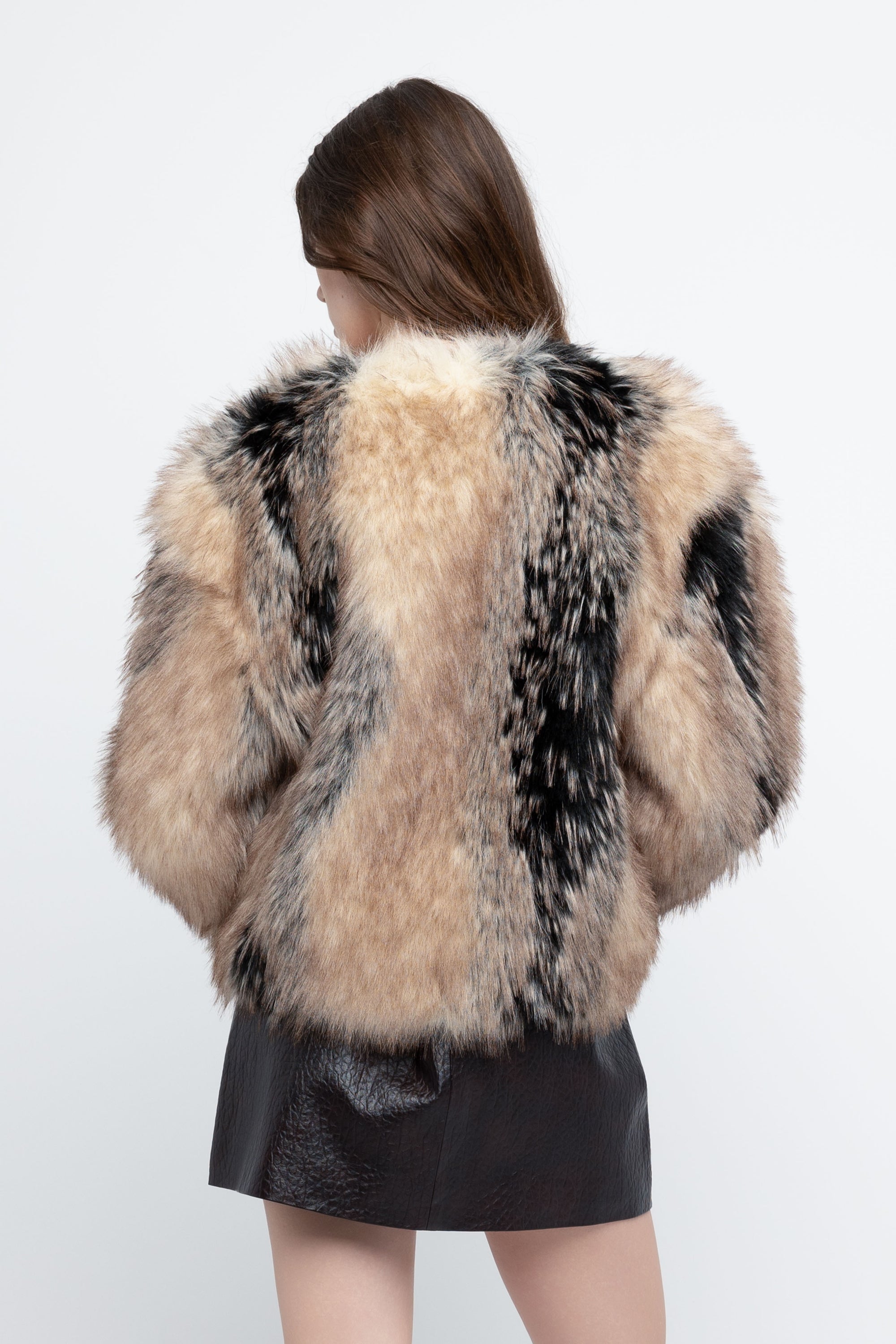 Starry Eyed Love Jacket - Faux Fur