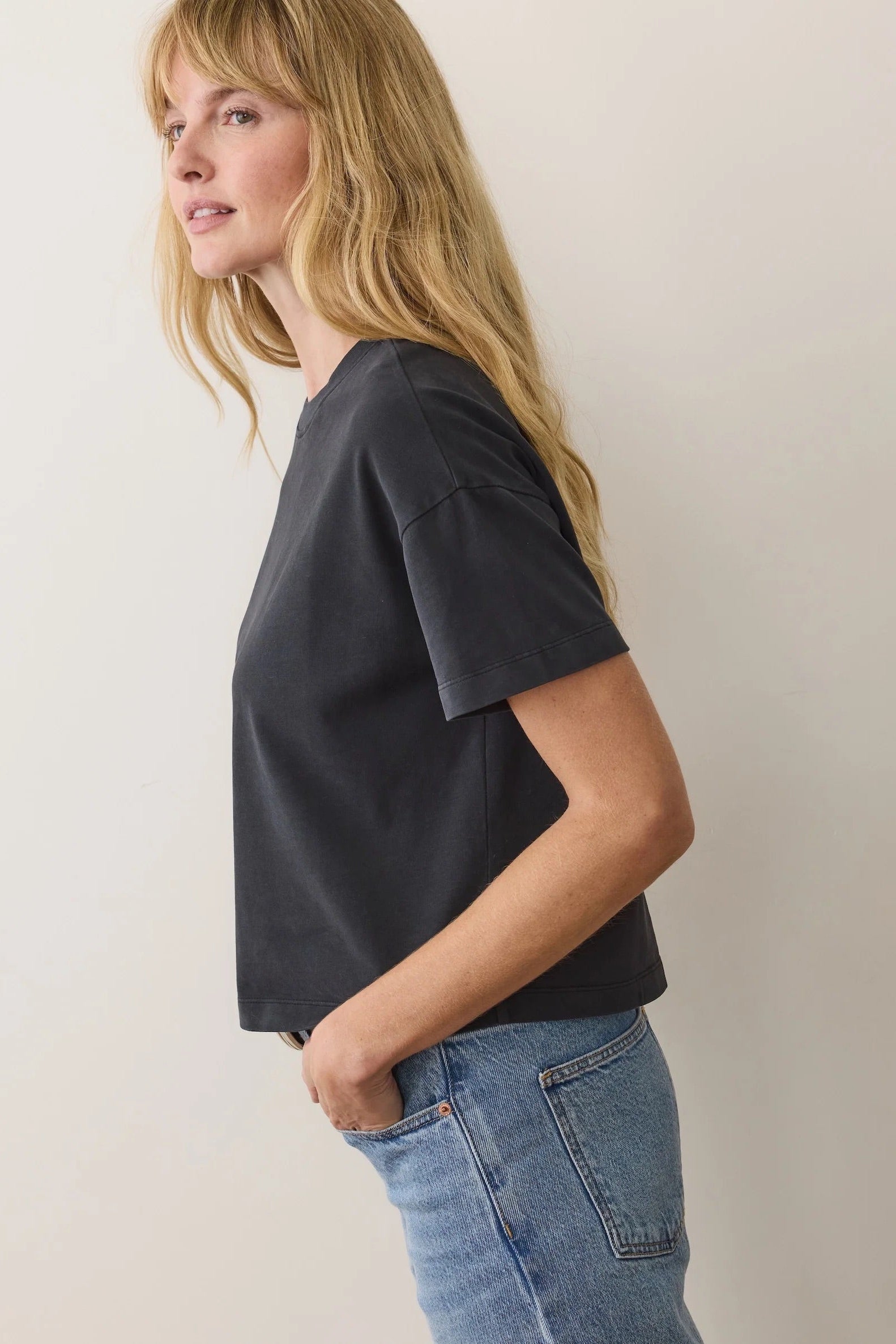 Cloud 9 Jersey Crew Tee