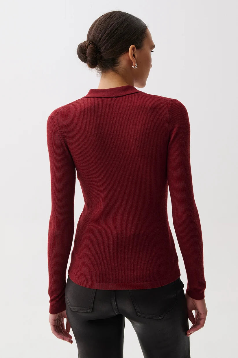 Korey Merino Blend Featherweight Rib Cardigan