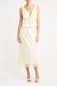 Lady Lace Midi Skirt Bottoms Rumored