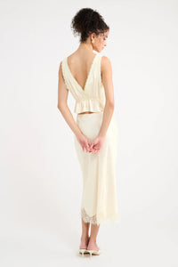 Lady Lace Midi Skirt Bottoms Rumored