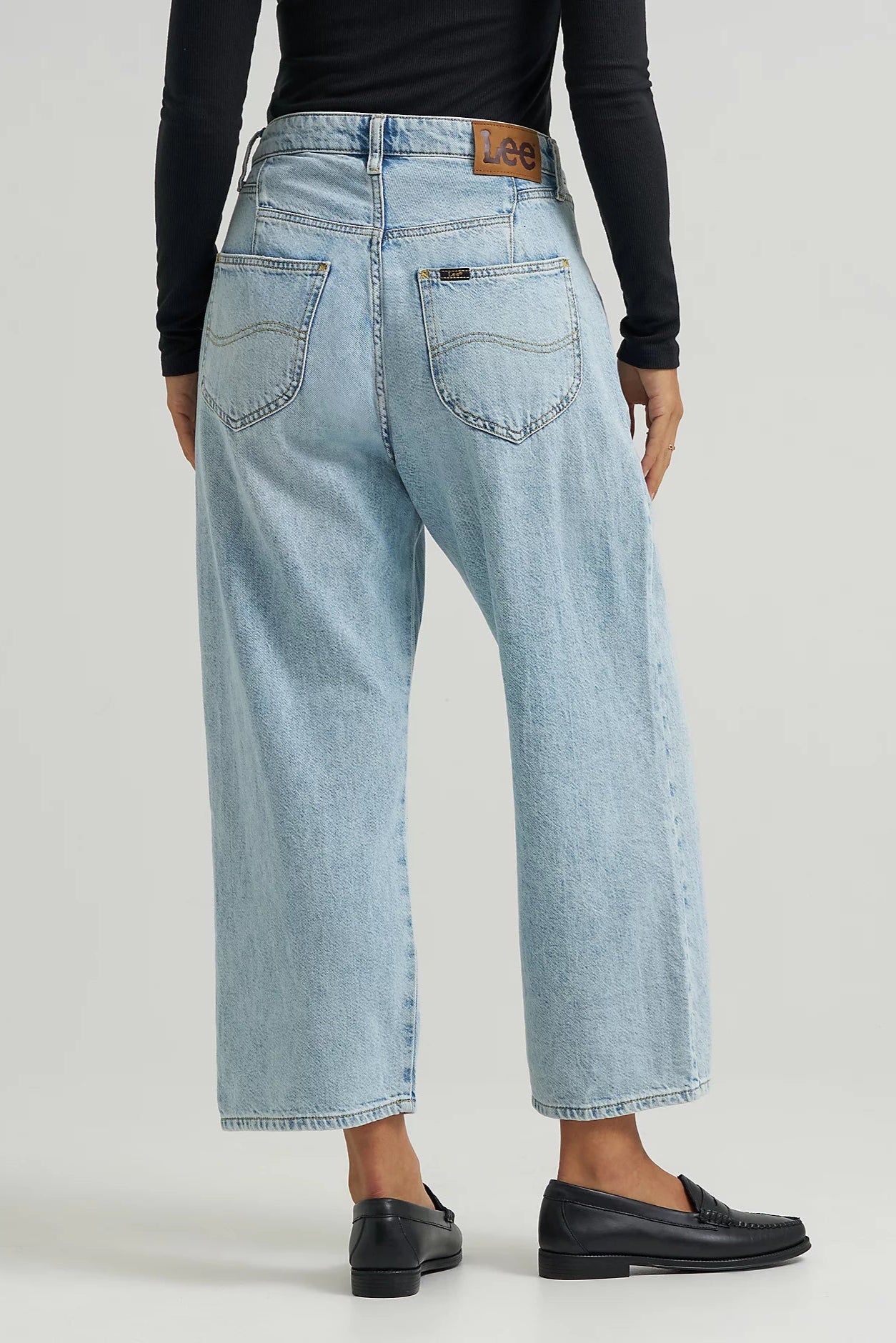 Button Fly Ankle Bottoms Lee