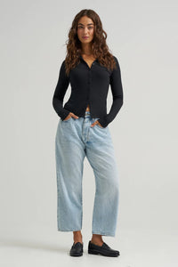 Button Fly Ankle Bottoms Lee