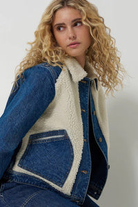 Mixed Media Jacket Outerwear Lee