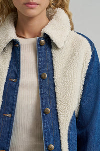 Mixed Media Jacket Outerwear Lee