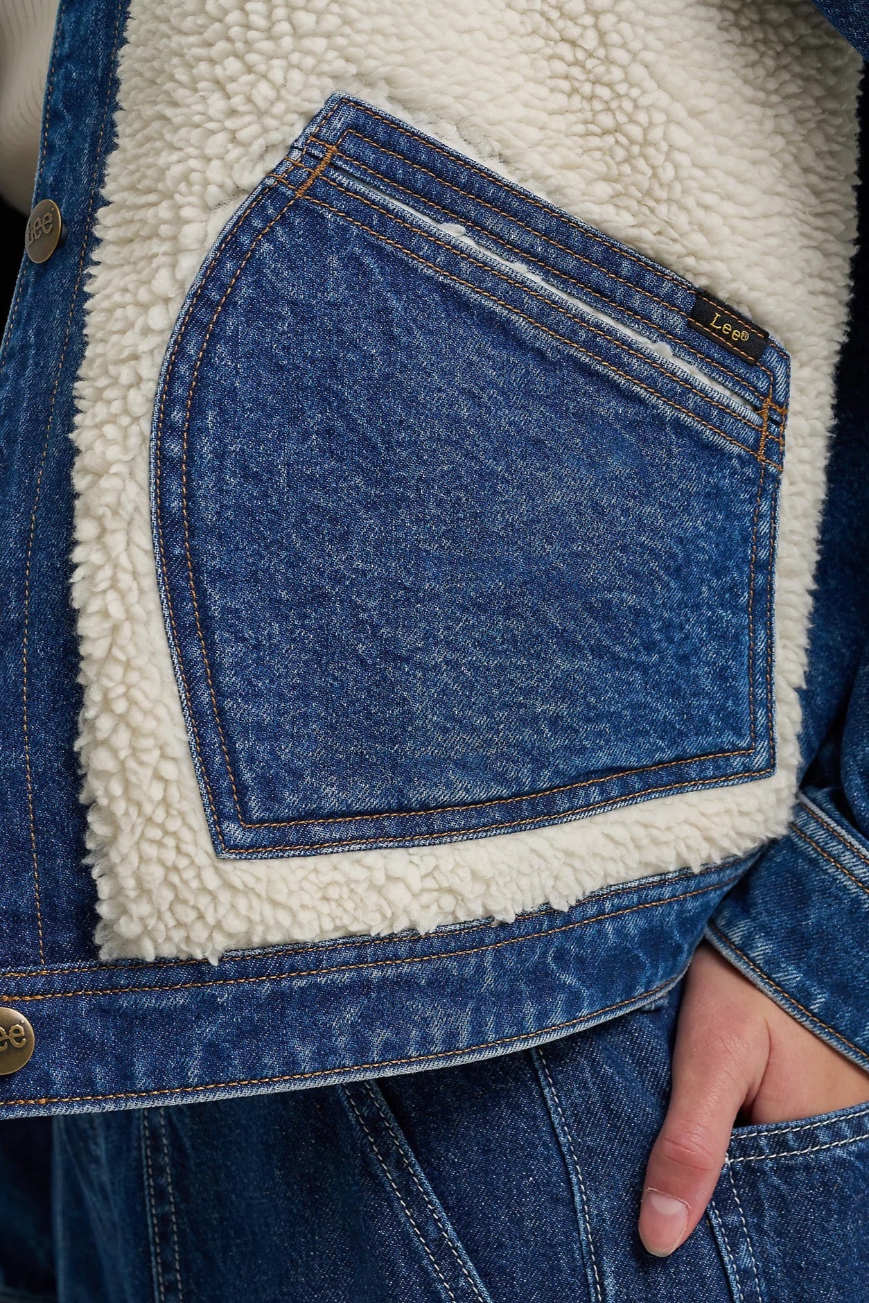 Mixed Media Jacket Outerwear Lee