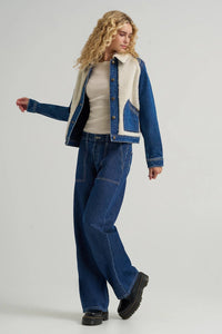 Mixed Media Jacket Outerwear Lee