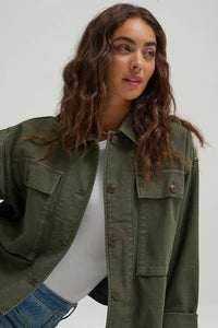 Utility Overshirt Tops Lee