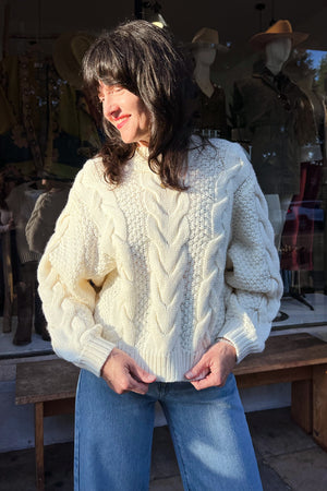 Cable Knit Sweater - The Canyon