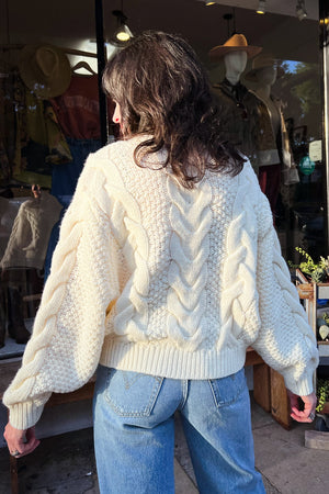Cable Knit Sweater - The Canyon