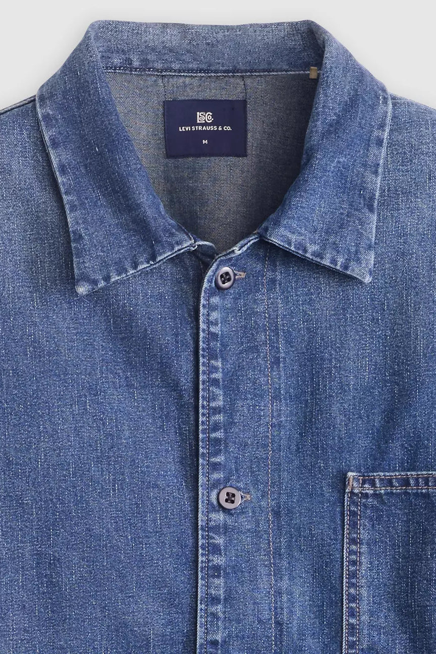 Blue Tab Work Shacket Little Sur Outerwear Levi's
