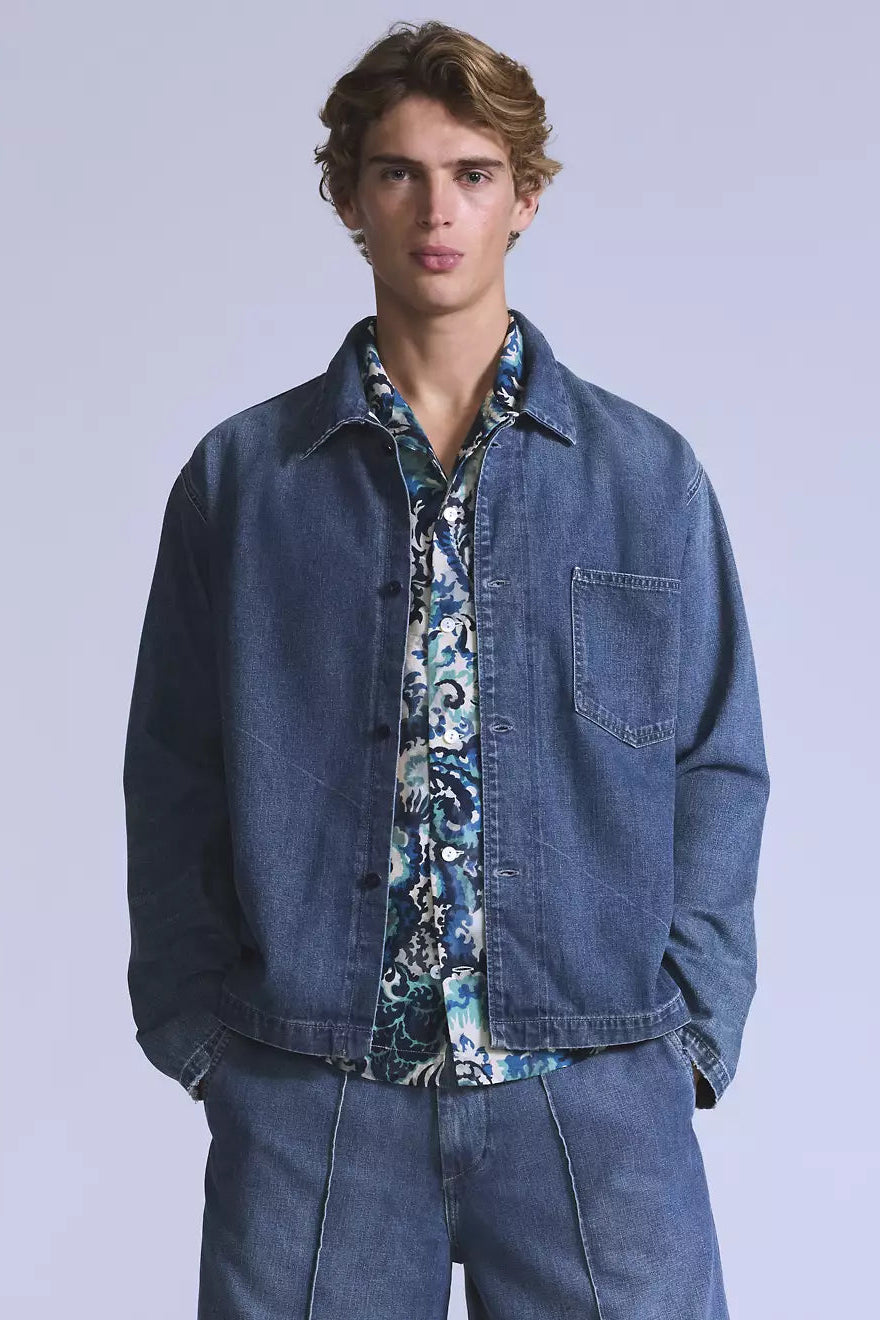 Blue Tab Work Shacket Little Sur Outerwear Levi's