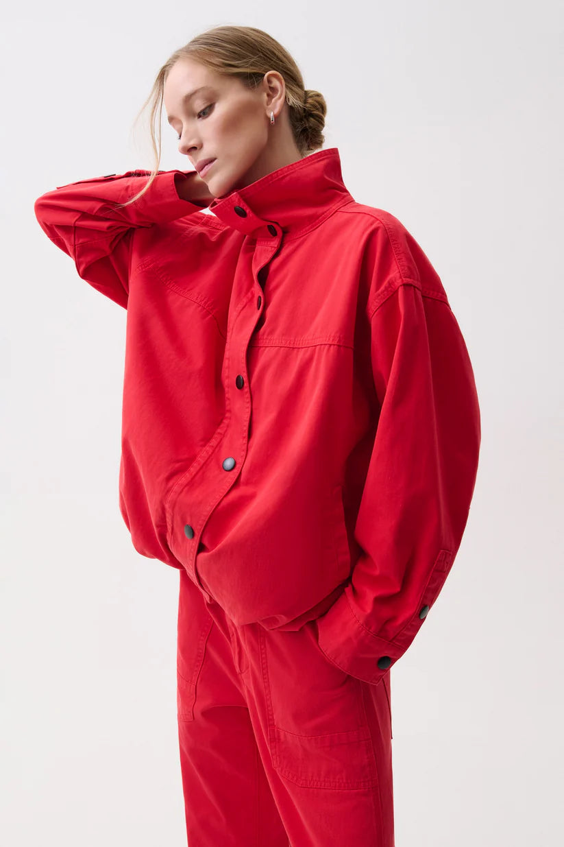 Liberty Funnel Neck Jacket Outerwear Pistola