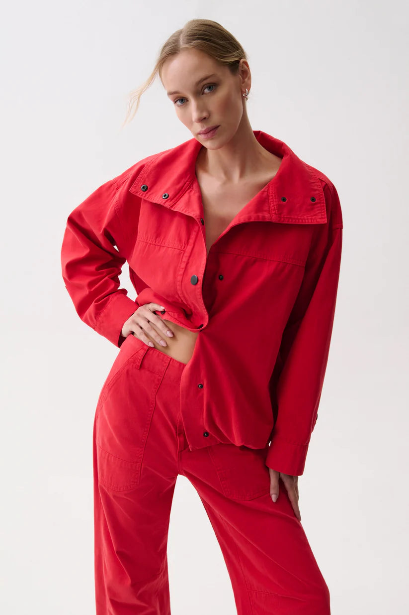 Liberty Funnel Neck Jacket Outerwear Pistola