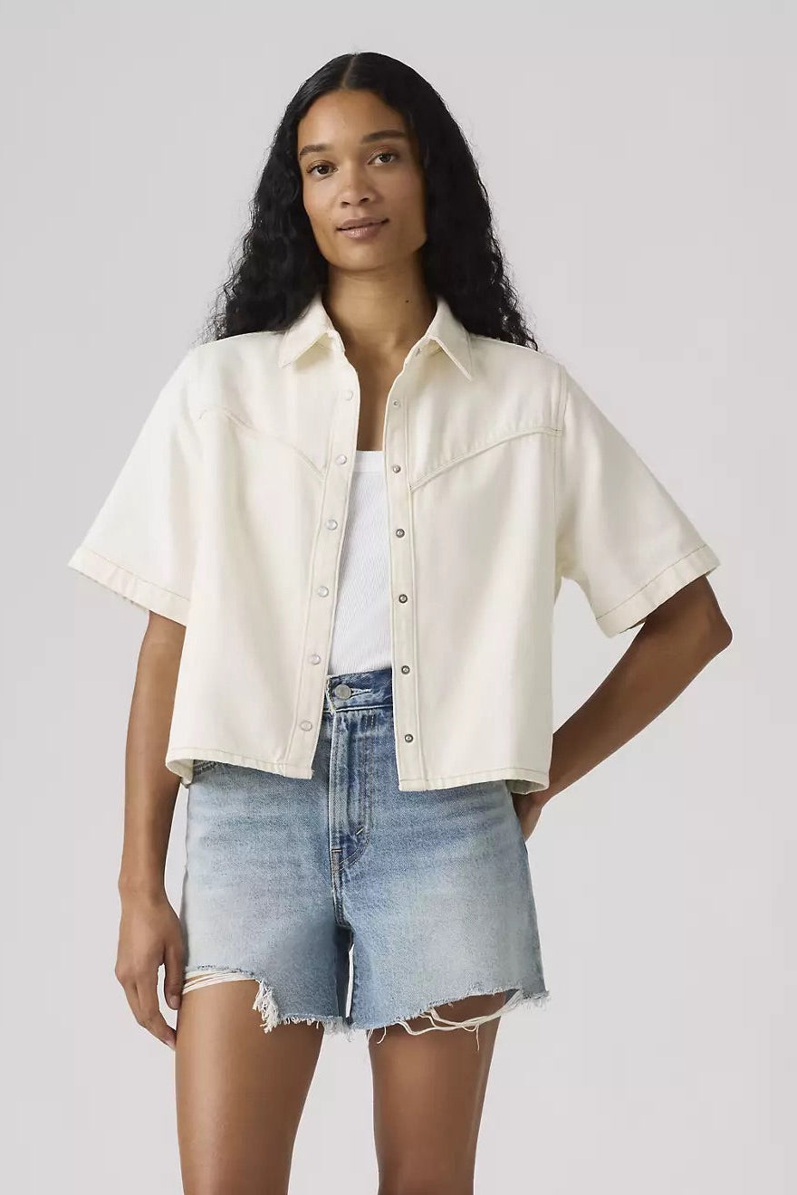 Logan Short Sleeve Denim Shirt