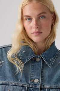 Loose Crop Trucker Outerwear Levi's