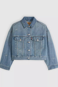 Loose Crop Trucker Outerwear Levi's