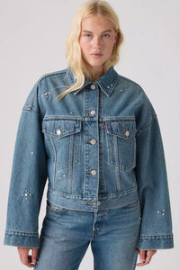 Loose Crop Trucker Outerwear Levi's