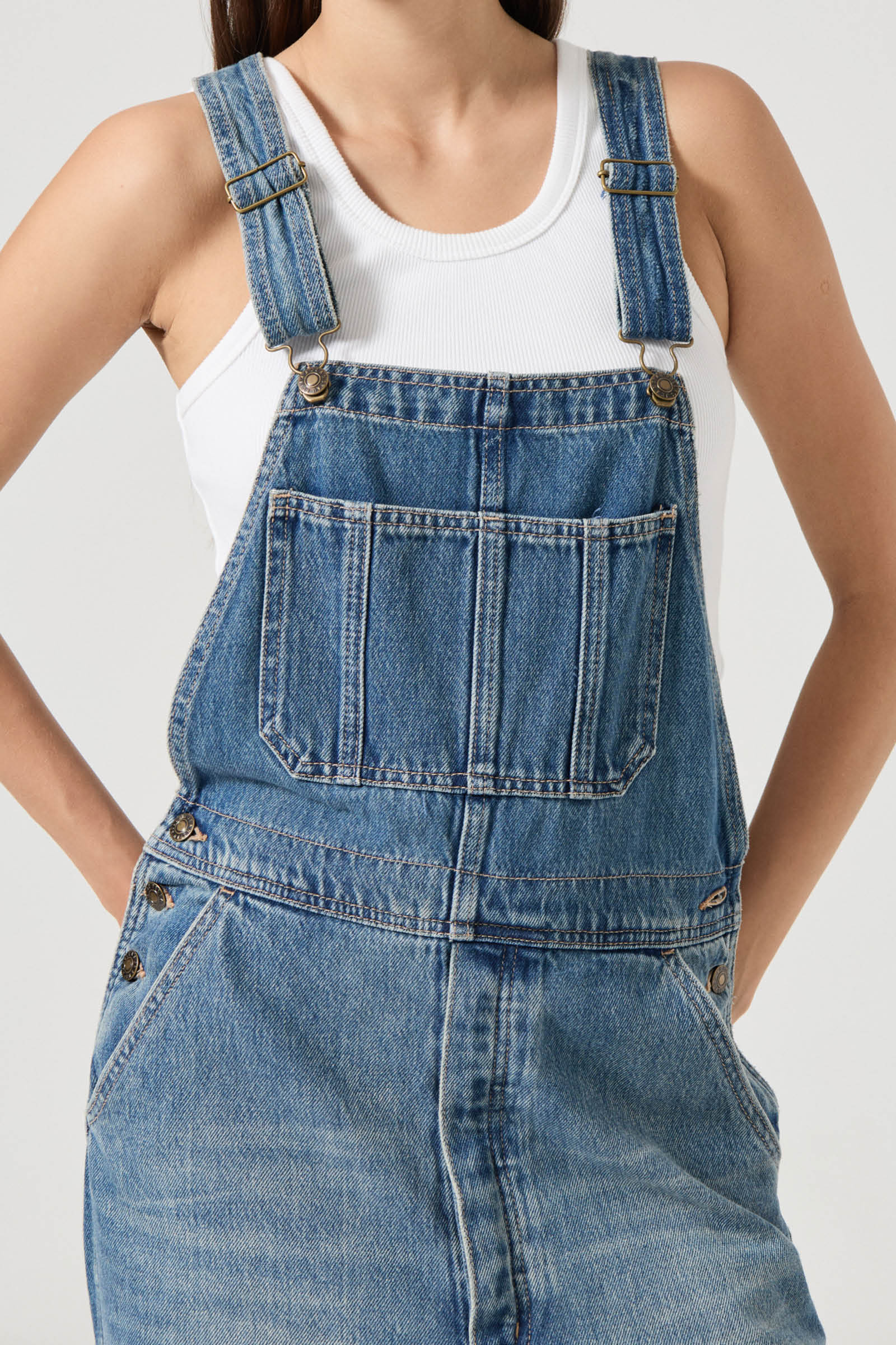 Super Loose Overalls - Dakota Vintage