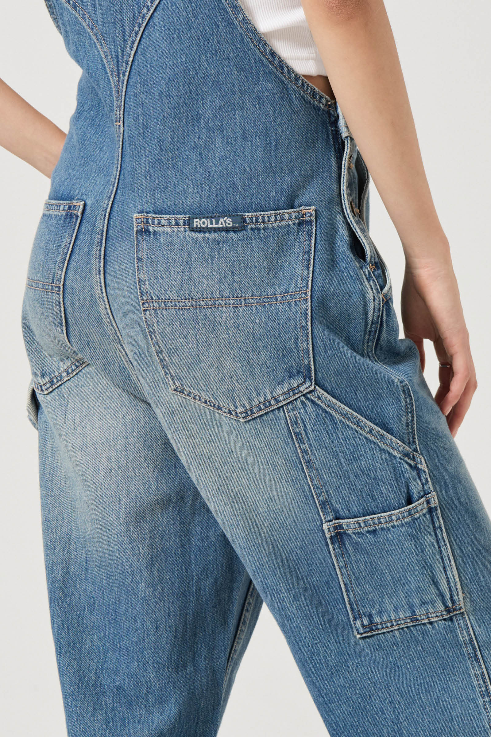 Super Loose Overalls - Dakota Vintage