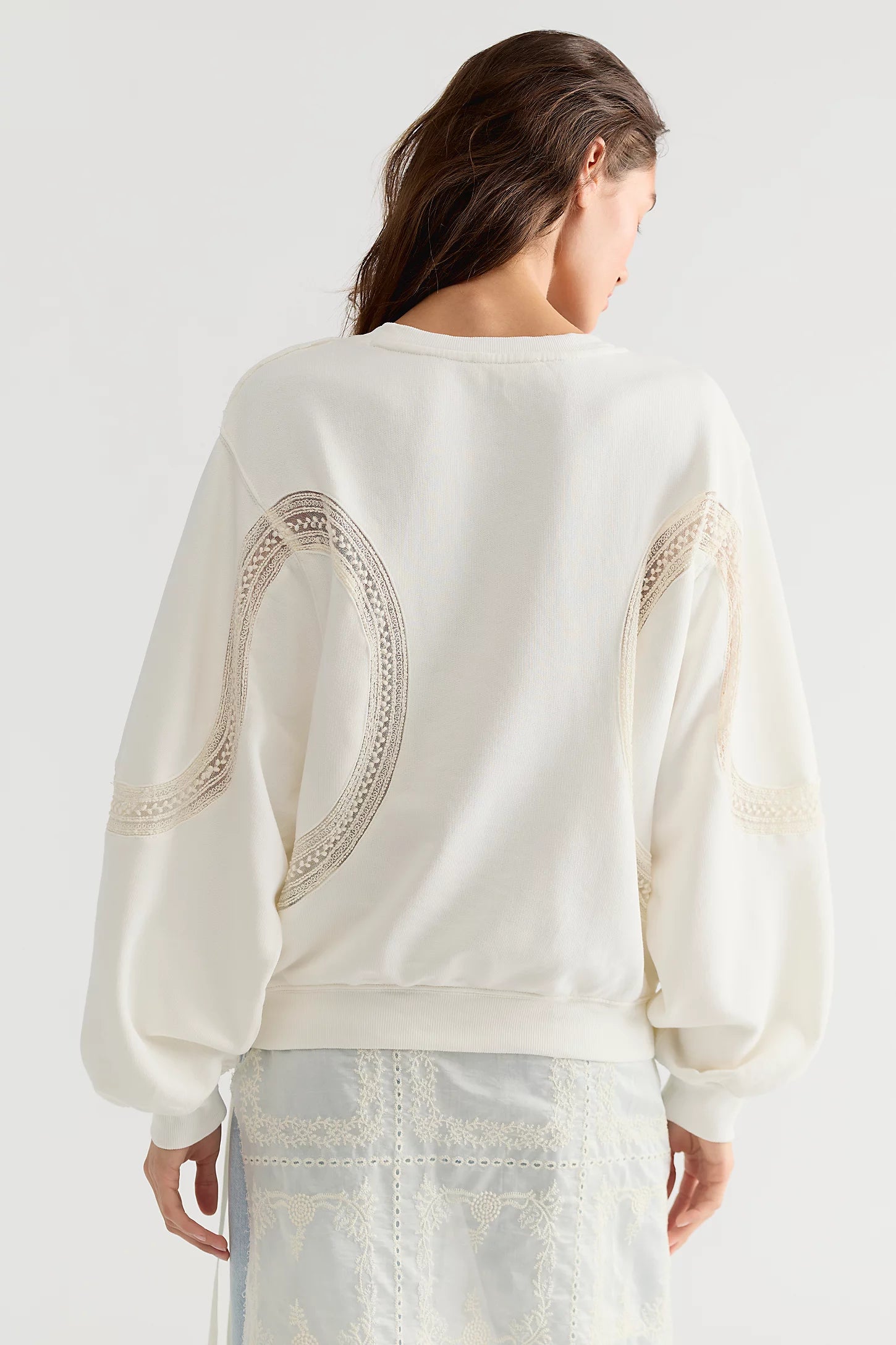 Love Lace Sweatshirt