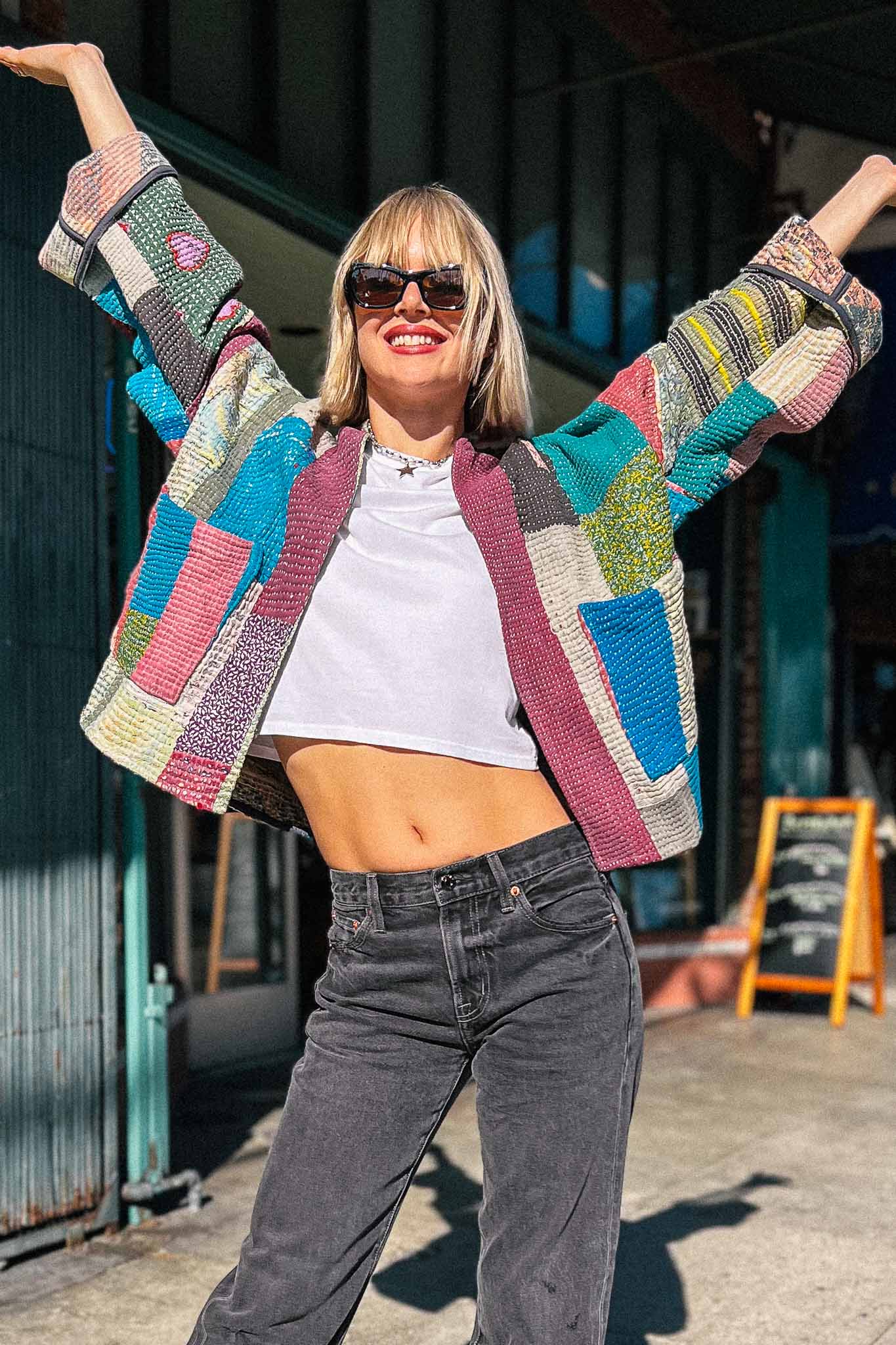 Kantha Jacket Jhalawar Kantha Jacket The Canyon