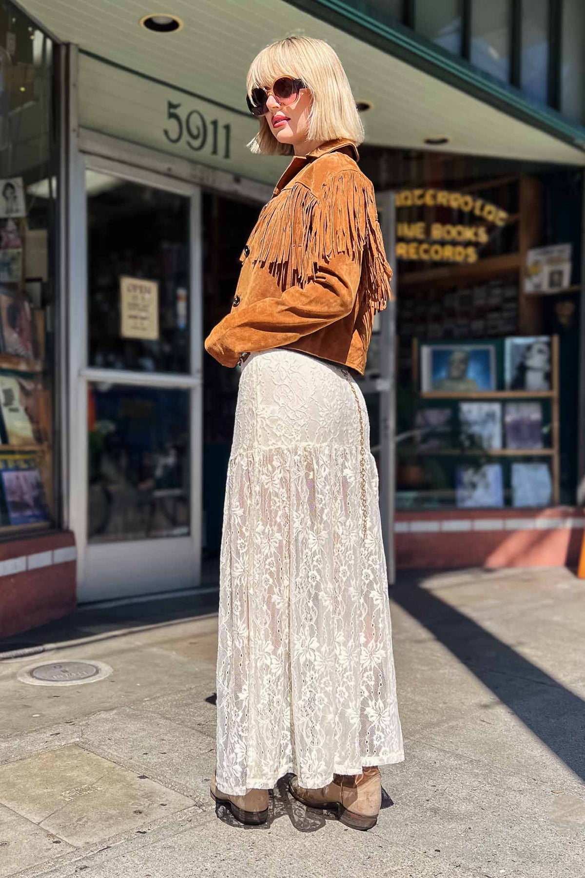 Nima Lace Skirt Bottoms Young Fabulous & Broke