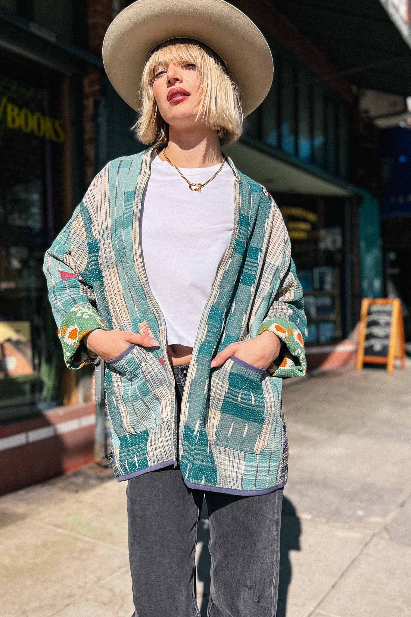 Kantha Jacket Kota Kantha Jacket The Canyon